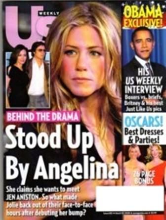 US WEEKLY magazine side cover Issue 682 10 March 2008