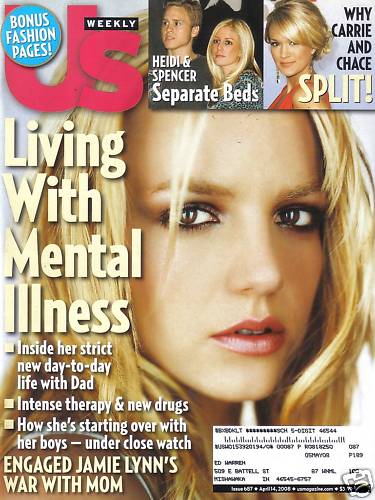 US WEEKLY magazine side cover Issue 687 14 April 2008