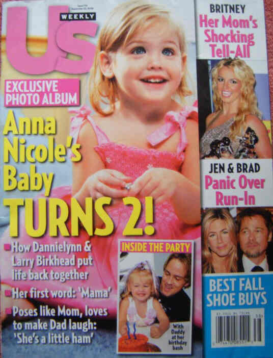 US WEEKLY magazine side cover Issue 710 22 September 2008