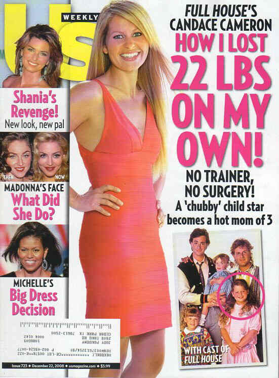US WEEKLY magazine side cover Issue 723 22 December 2008