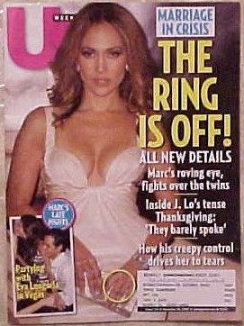 US WEEKLY magazine side cover Issue 724 29 December 2008