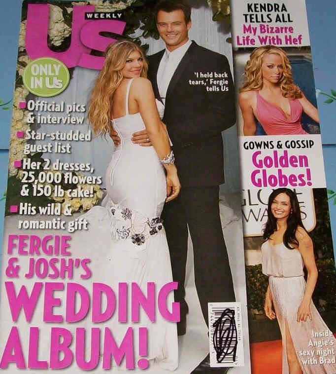 US WEEKLY magazine side cover Issue 728 26 January 2009