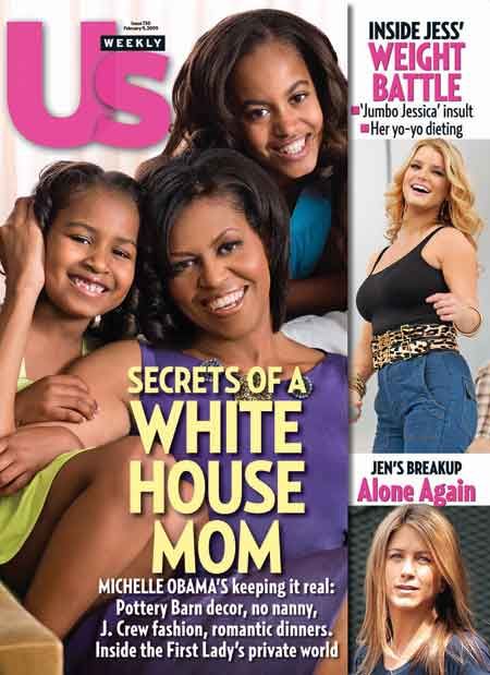 US WEEKLY magazine side cover Issue 730 9 February 2009
