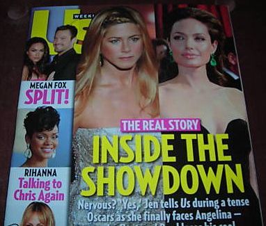US WEEKLY magazine side cover Issue 734 9 March 2009