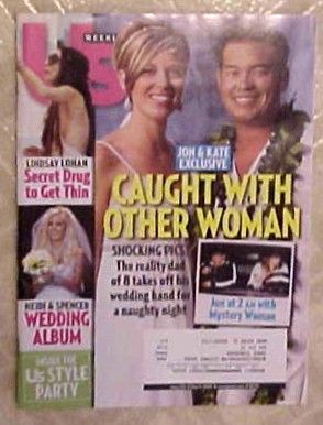 US WEEKLY magazine side cover Issue 743 11 May 2009