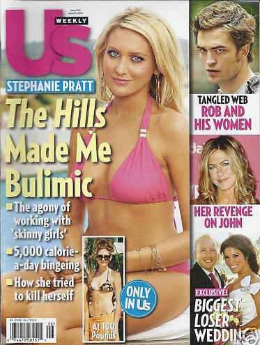US WEEKLY magazine side cover Issue 750 29 June 2009