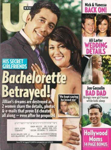 US WEEKLY magazine side cover Issue 757 17 August 2009