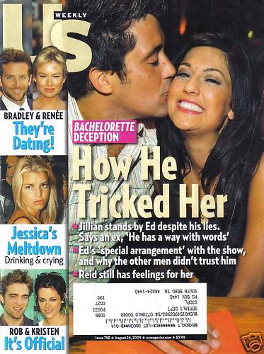 US WEEKLY magazine side cover Issue 758 24 August 2009