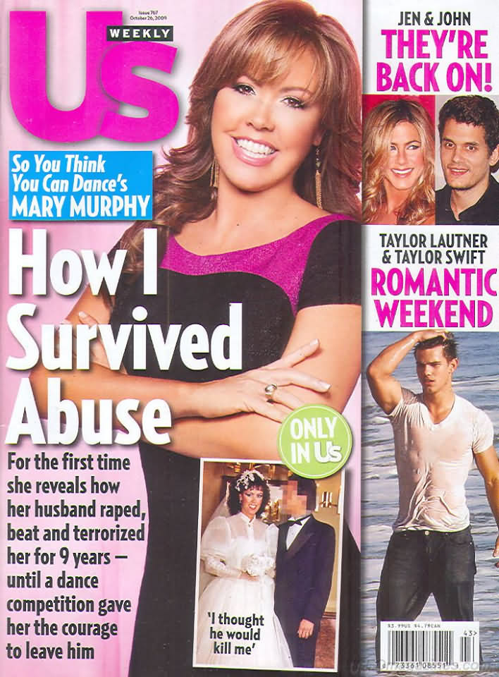 US WEEKLY magazine side cover Issue 767 26 October 2009