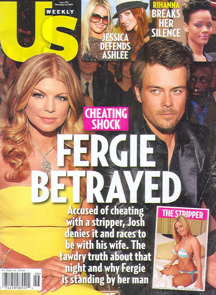 US WEEKLY magazine side cover Issue 770 16 November 2009
