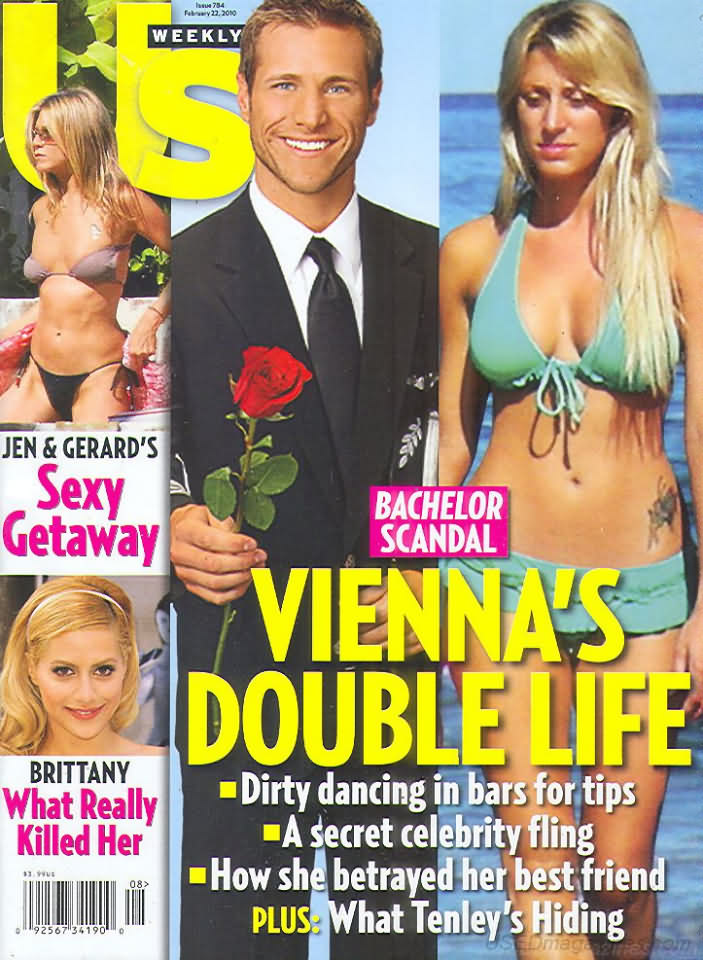 US WEEKLY magazine side cover Issue 784 22 February 2010