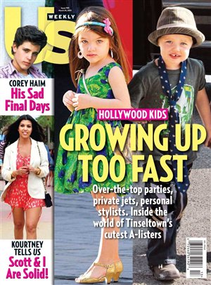 US WEEKLY magazine side cover Issue 789 29 March 2010
