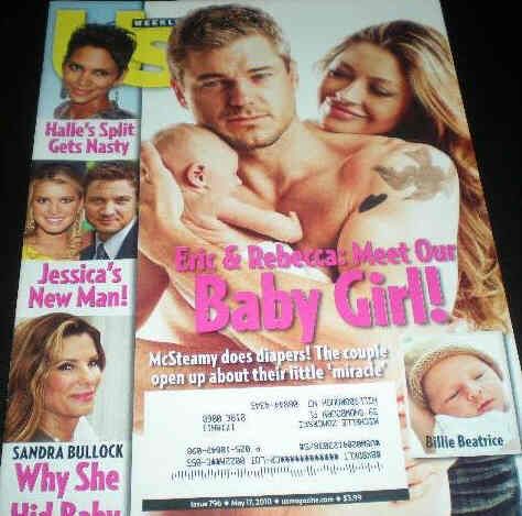 US WEEKLY magazine side cover Issue 796 17 May 2010