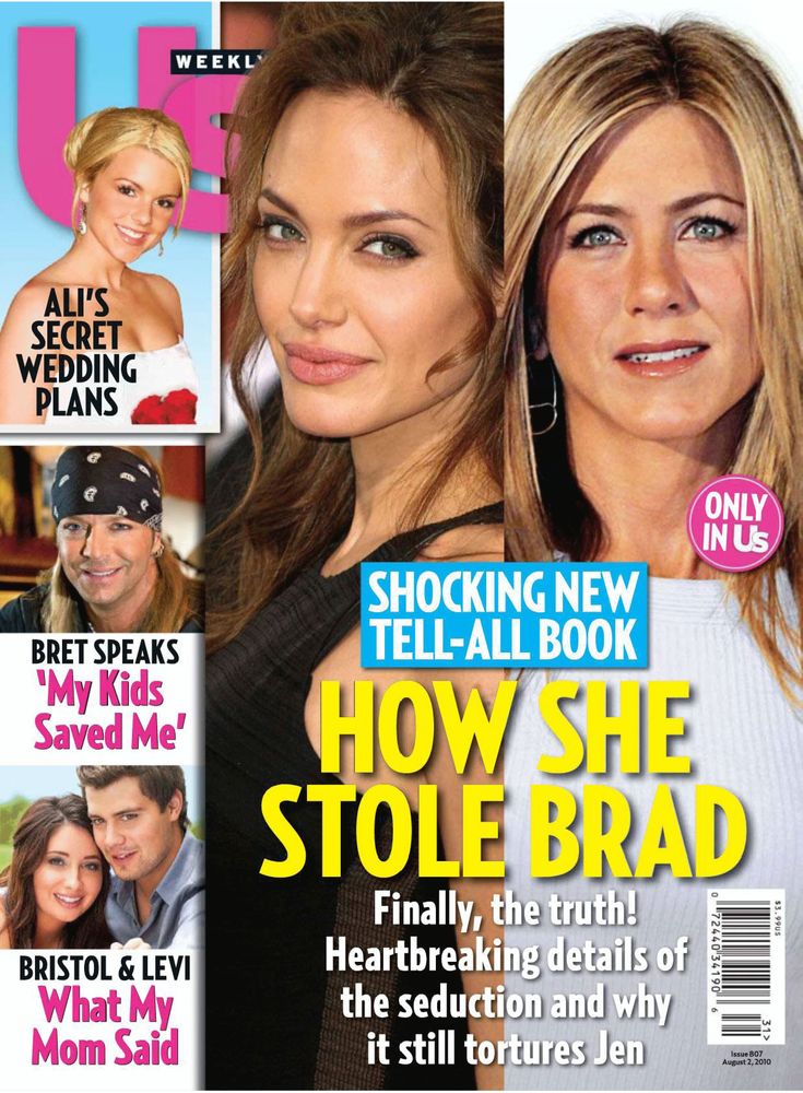 US WEEKLY magazine side cover Issue 807 2 August 2010
