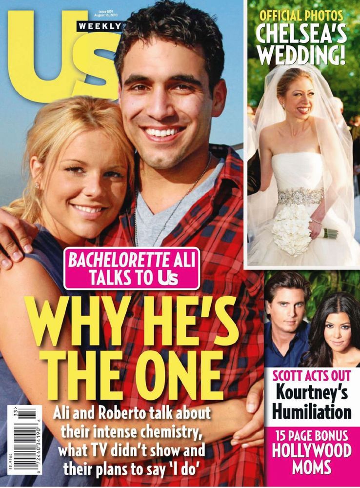 US WEEKLY magazine side cover Issue 809 16 August 2010