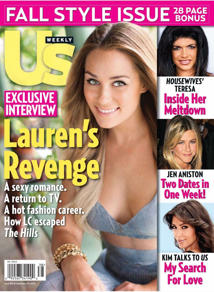 US WEEKLY magazine side cover Issue 814 20 September 2010