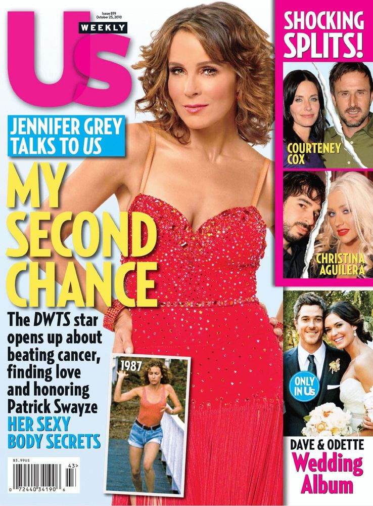 US WEEKLY magazine side cover Issue 819 25 October 2010