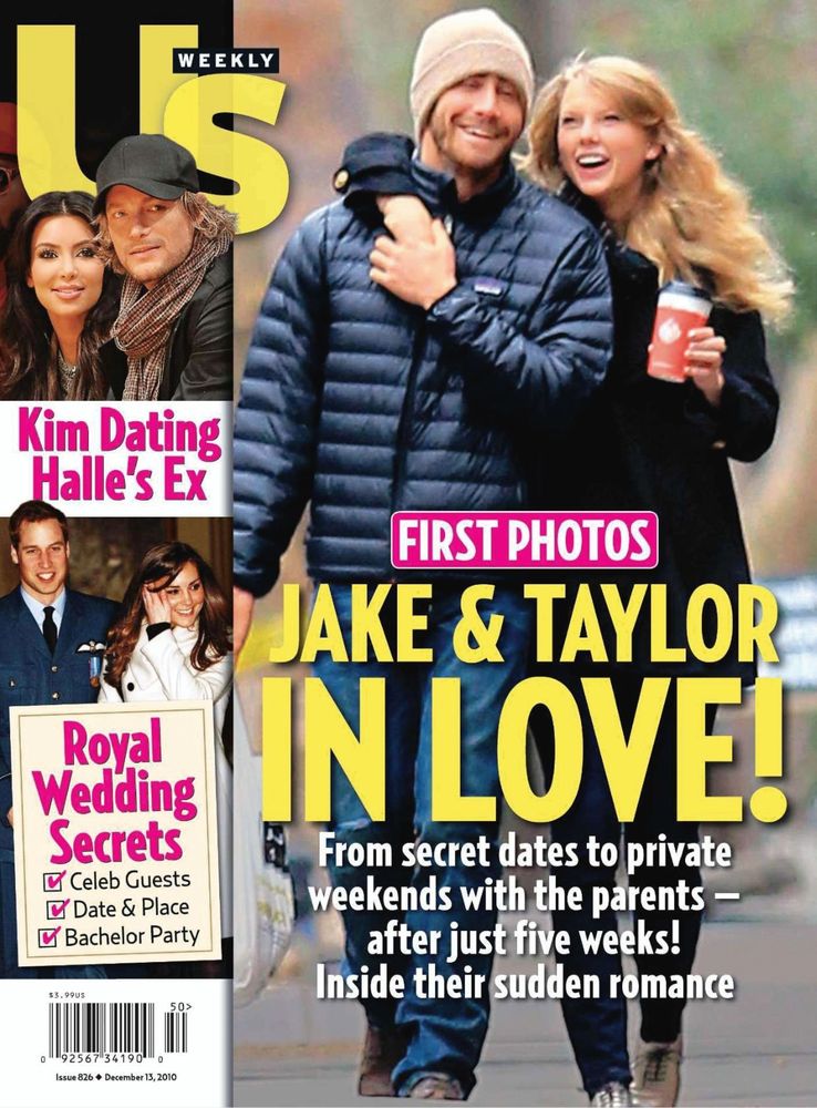 US WEEKLY magazine side cover Issue 826 13 December 2010