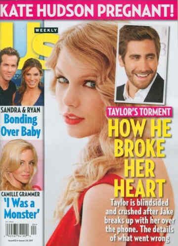 US WEEKLY magazine side cover Issue 832 24 January 2011