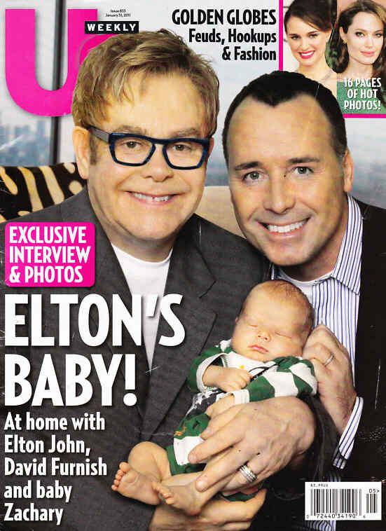 US WEEKLY magazine side cover Issue 833 31 January 2011