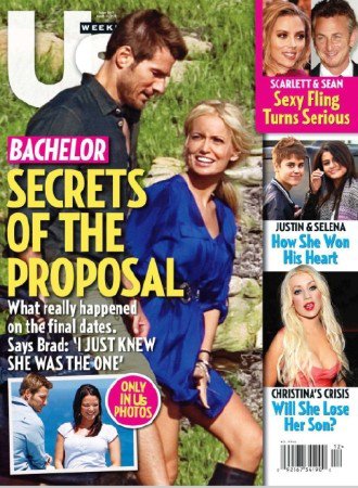 US WEEKLY magazine side cover Issue 840 21 March 2011