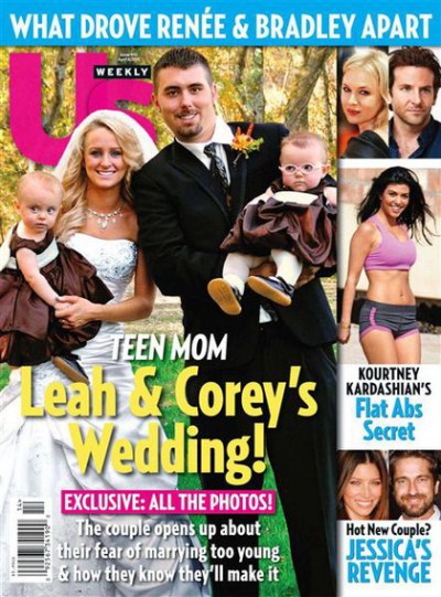 US WEEKLY magazine side cover Issue 842 4 April 2011