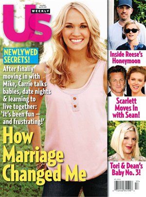 US WEEKLY magazine side cover Issue 845 25 April 2011