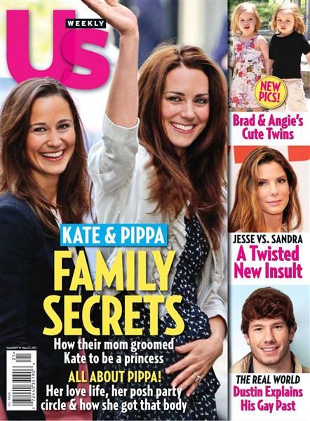 US WEEKLY magazine side cover Issue 849 23 May 2011