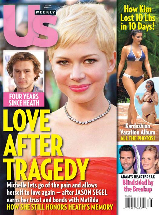 US WEEKLY magazine side cover Issue 896 16 April 2012