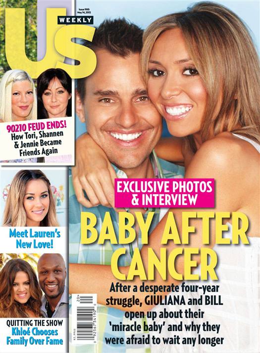 US WEEKLY magazine side cover Issue 900 14 May 2012