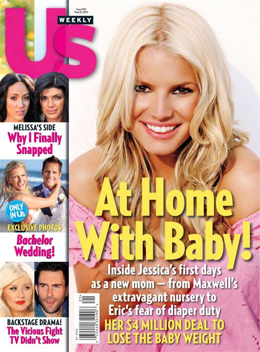 US WEEKLY magazine side cover Issue 901 21 May 2012