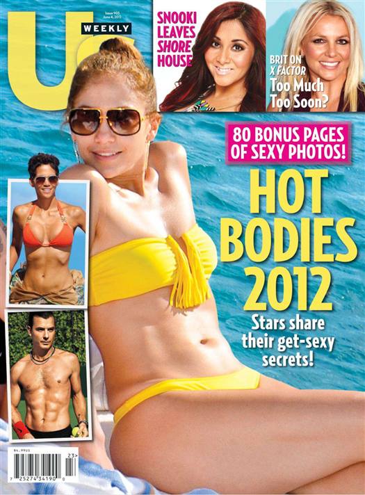 US WEEKLY magazine side cover Issue 903 4 June 2012