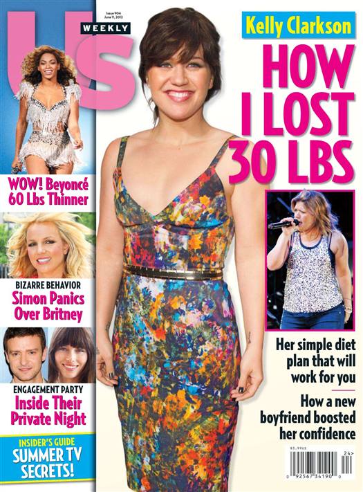 US WEEKLY magazine side cover Issue 904 11 June 2012