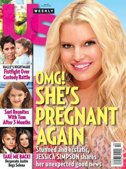 US WEEKLY magazine side cover Issue 930 10 December 2012
