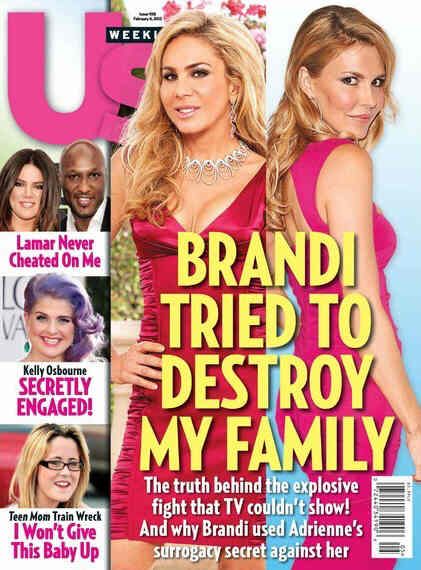 US WEEKLY magazine side cover Issue 938 4 February 2013