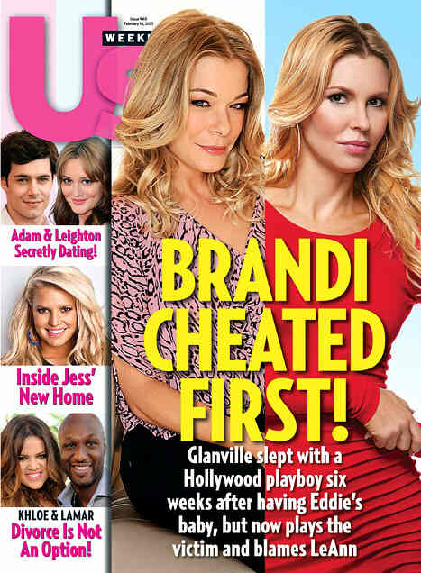 US WEEKLY magazine side cover Issue 940 18 February 2013