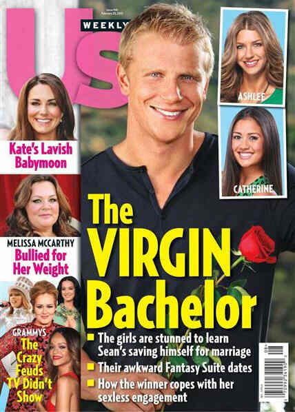 US WEEKLY magazine side cover Issue 941 25 February 2013