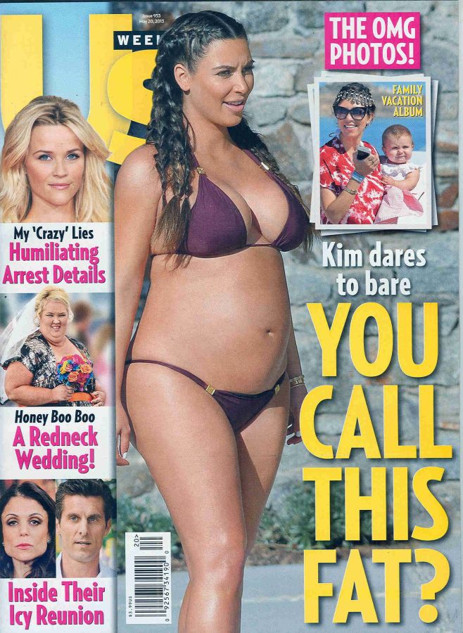 US WEEKLY magazine side cover Issue 953 20 May 2013