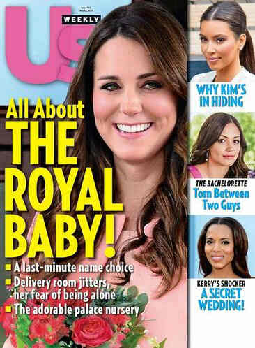US WEEKLY magazine side cover Issue 962 22 July 2013