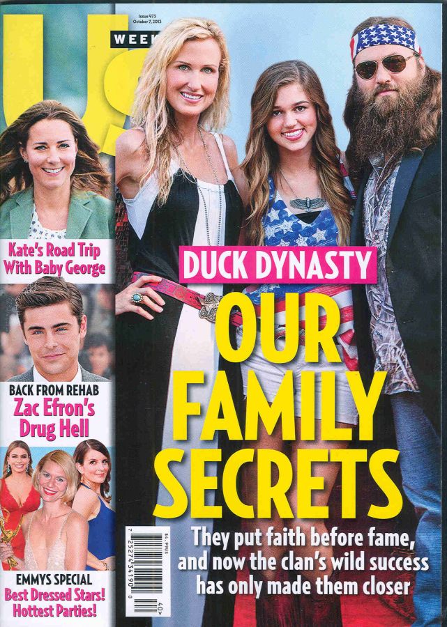 US WEEKLY magazine side cover Issue 973 7 October 2013