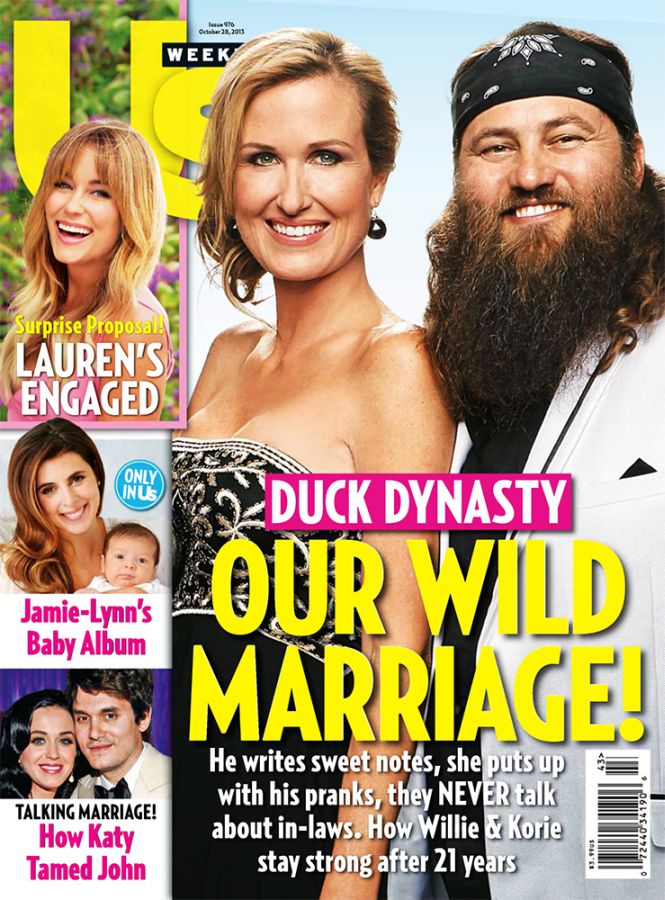 US WEEKLY magazine side cover Issue 976 28 October 2013