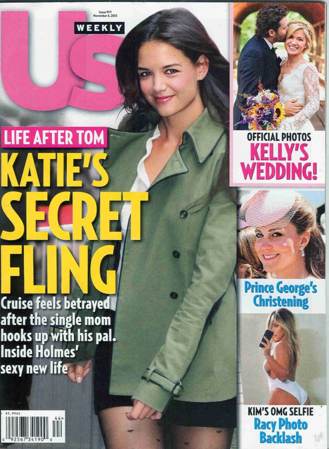 US WEEKLY magazine side cover Issue 977 4 November 2013