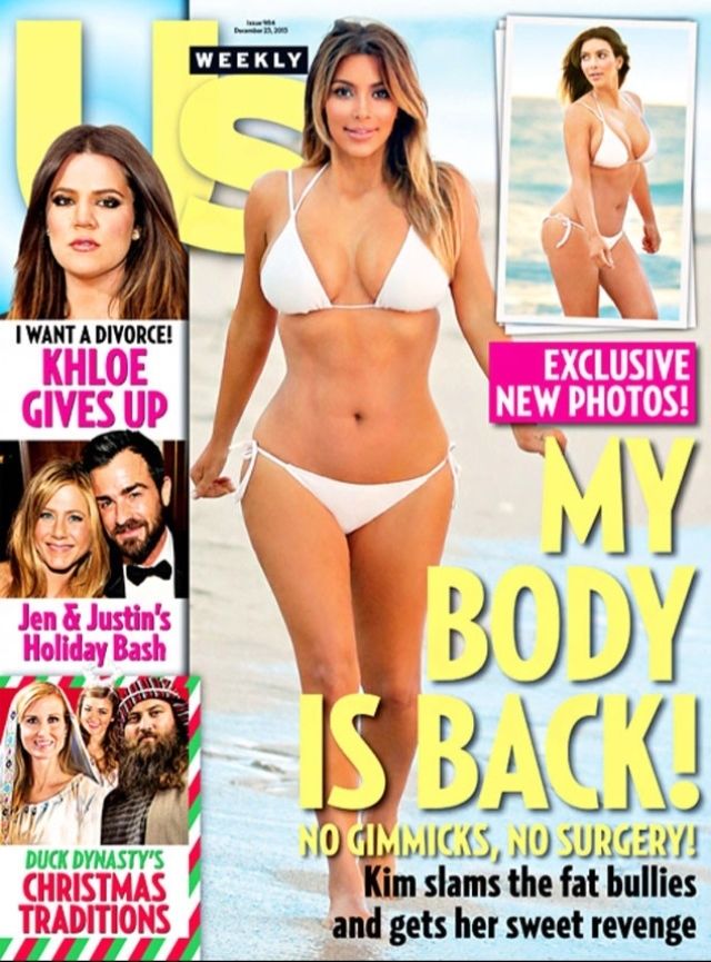 US WEEKLY magazine side cover Issue 984 23 December 2013