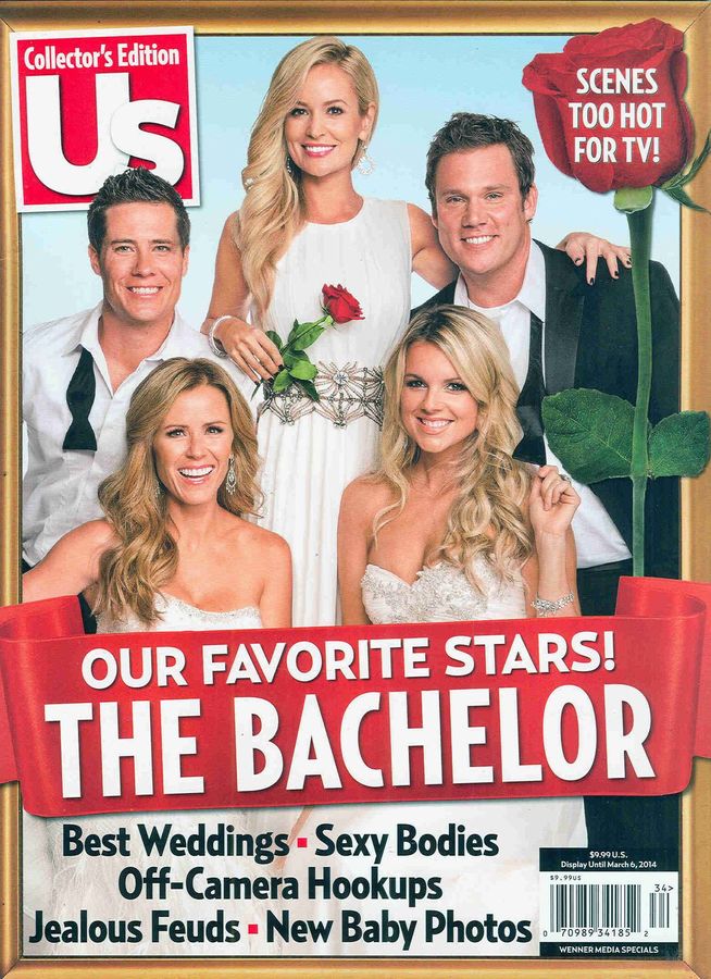 US WEEKLY magazine side cover  Special December 2013