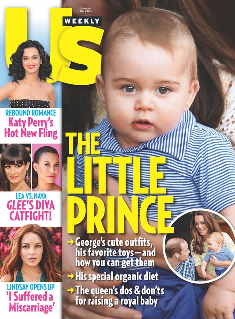 US WEEKLY magazine side cover Issue 1003 5 May 2014