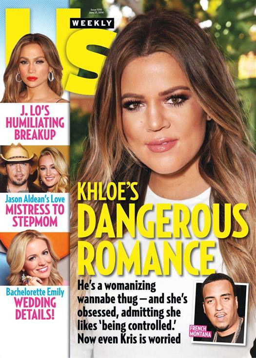 US WEEKLY magazine side cover Issue 1010 23 June 2014