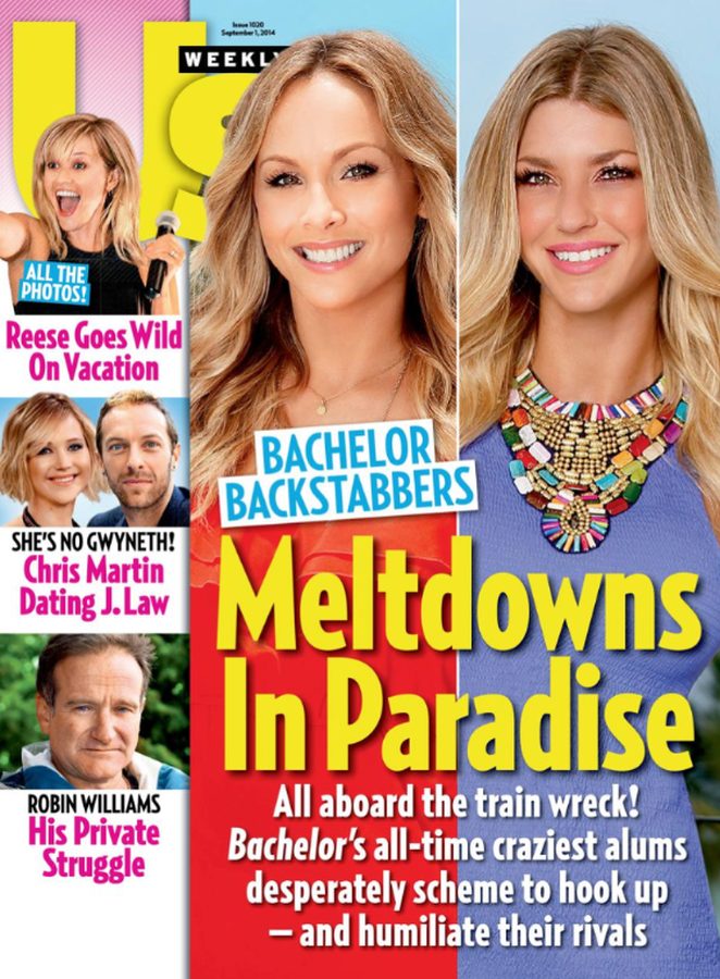 US WEEKLY magazine side cover Issue 1020 1 September 2014