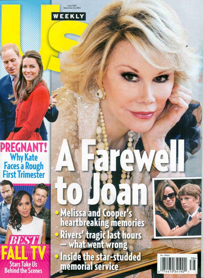 US WEEKLY magazine side cover Issue 1023 22 September 2014