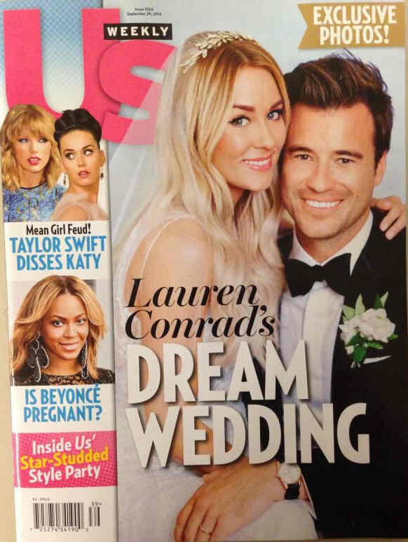 US WEEKLY magazine side cover Issue 1024 29 September 2014