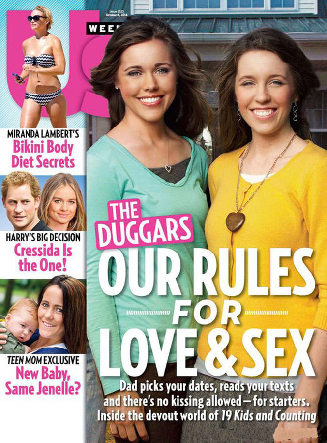 US WEEKLY magazine side cover Issue 1025 6 October 2014